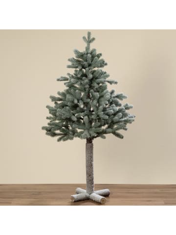 Boltze Künstlicher Weihnachtsbaum "Yokohama" in Grün/ Weiß - (H)150 x Ø 80 cm
