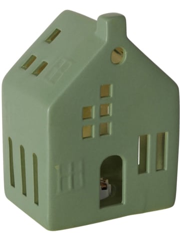 Boltze Decoratief ledfiguur "Hygga" groen - (H)14 cm