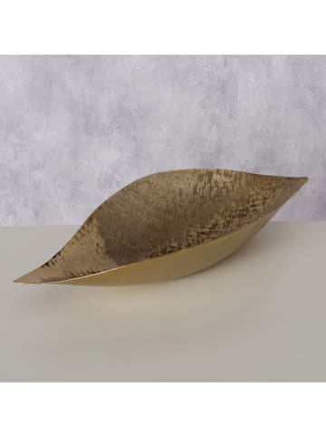 Boltze Decoratieve schaal "Asska" goudkleurig - (B)47 x (H)19 cm