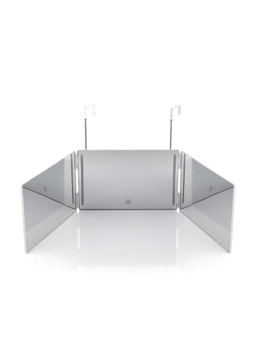InnovaGoods LED-Spiegel in Weiß - (B)31 x (H)19,5 cm