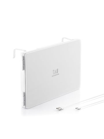 InnovaGoods Lusterko LED w kolorze białym - 31 x Ø 19,5 cm