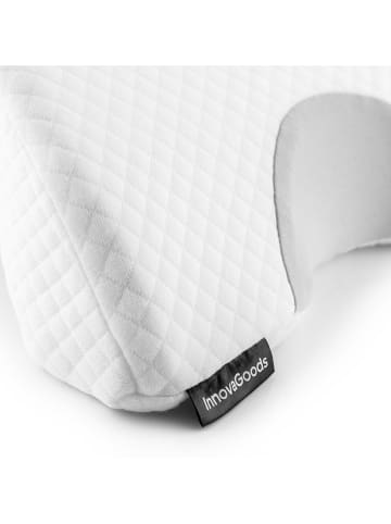 InnovaGoods Poduszka w kolorze białym pod kark - 36 x 12,5 x 30,5 cm