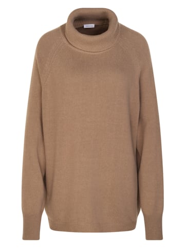 Seidensticker Rollkragenpullover in Hellbraun