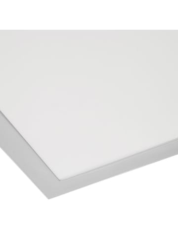 AMARE Ledplafonnière wit/zilverkleurig - (L)45 x (B)45 cm