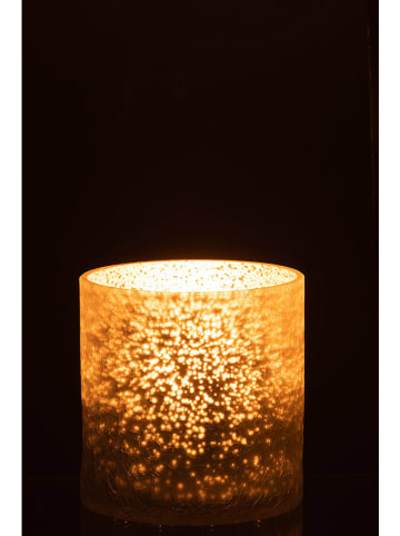 J Line Windlicht lichtgrijs - (H)15 x Ø 15 cm