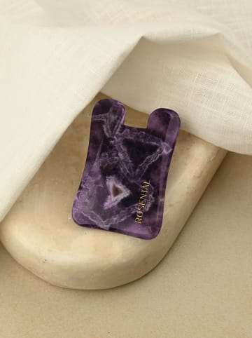 Rosental Organics Kamień Gua Sha "Amethyst" w kolorze fioletowym