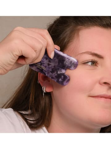 Rosental Organics Kamień Gua Sha "Amethyst" w kolorze fioletowym