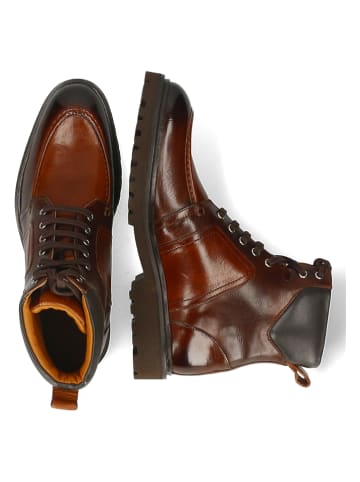 MELVIN & HAMILTON Leren boots "George 1" bruin