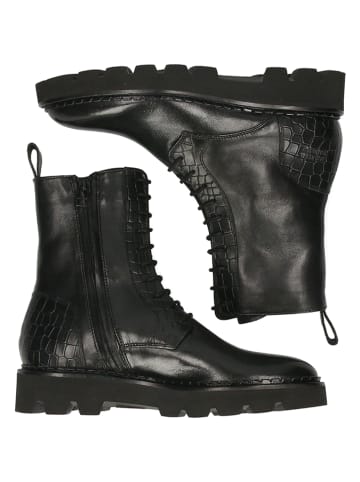 MELVIN & HAMILTON Leder-Boots "Sally 95" in Schwarz