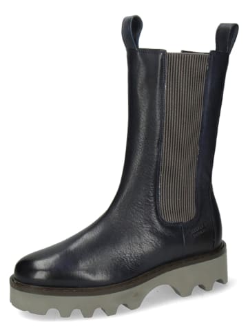 MELVIN & HAMILTON Leren chelseaboots "Megan 14" donkerblauw