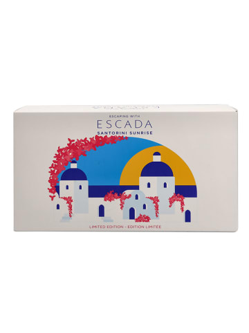 Escada 2tlg. Set: "Santorini Sunrise" - EdT und Kosmetiktasche