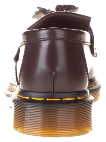 Dr. Martens Leder-Mokassins in Braun