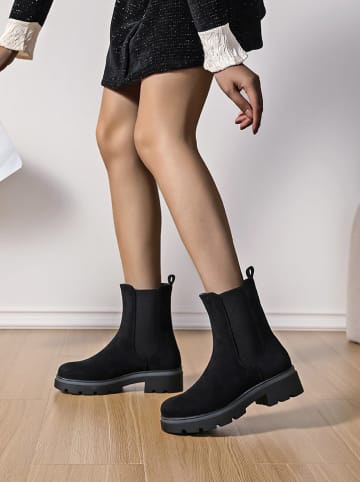 Sixth Sens Chelsea Boots in Schwarz