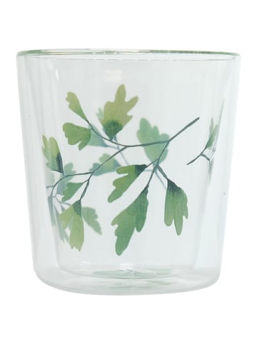 Eigenart Szklanka "Ginkgo" w kolorze zielonym do herbaty - 250 ml