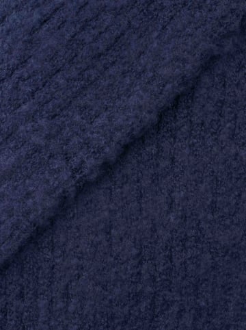 Zwillingsherz Sjaal donkerblauw - (L)185 x (B)110 cm