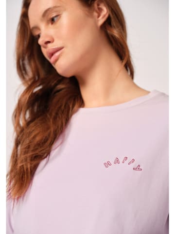 Skiny Koszulka piżamowa w kolorze lawendowym