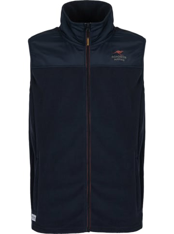 Roadsign Fleece bodywarmer donkerblauw