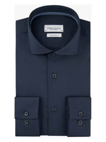 PROFUOMO Hemd - Slim fit - in Dunkelblau