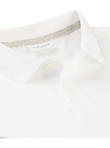 PROFUOMO Poloshirt in Weiß