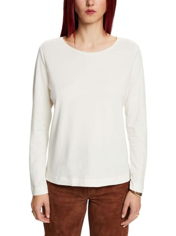 ESPRIT Longsleeve in Weiß