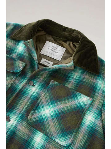 Woolrich Kurtka zimowa w kolorze zielonym
