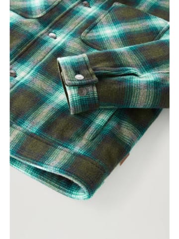 Woolrich Kurtka zimowa w kolorze zielonym