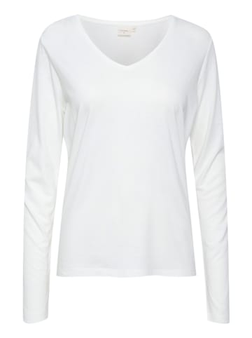 Cream Longsleeve in Weiß