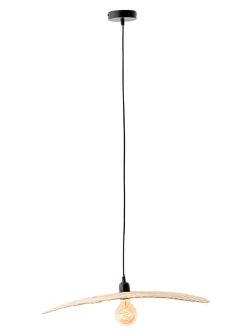 Brilliant Lampa wisząca "Jefter" w kolorze jasnobrązowym - wys. 120 x Ø 60 cm