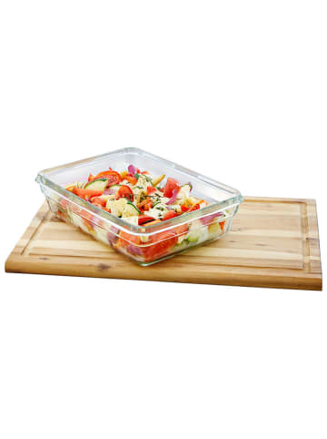 Emsa Pojemnik "Clip & Close" w kolorze czerwonym - 450 ml