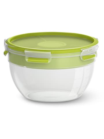 Emsa Saladecontainer "Clip & Go" groen - 2,6 l