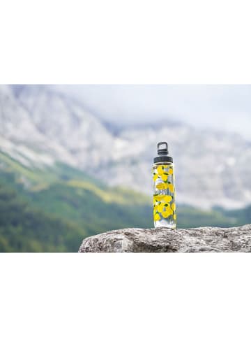 Emsa Trinkflasche "Drink2Go - Tritan" in Schwarz/ Gelb - 700 ml