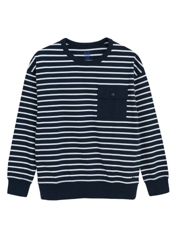 COOL CLUB Sweatshirt donkerblauw/wit