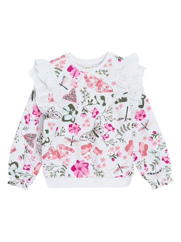 COOL CLUB Sweatshirt wit/roze