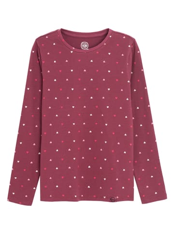 COOL CLUB Longsleeve in Aubergine