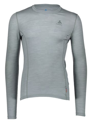 Odlo Functioneel onderhemd "Performance Wool Light" lichtgrijs