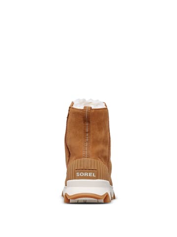 Sorel Leder-Boots "Kinetic" in Camel