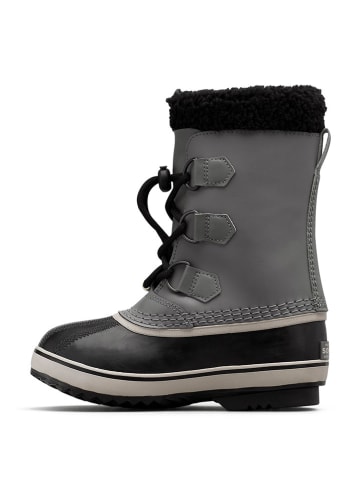 Sorel Leren winterlaarzen "Yoot Pac" grijs/zwart