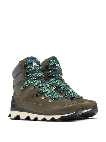 Sorel Leren boots "Kinetic" kaki