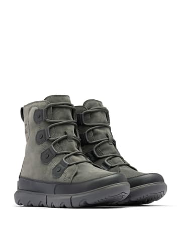 Sorel Leren boots "Explorer" kaki