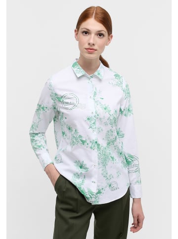 Eterna Koszula w kolorze biało-zielonym