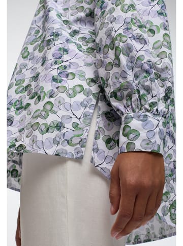 Eterna Koszula w kolorze biało-zielono-fioletowym