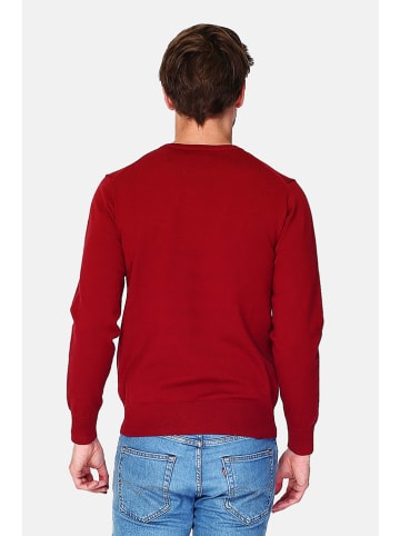 C& Jo Pullover in Rot