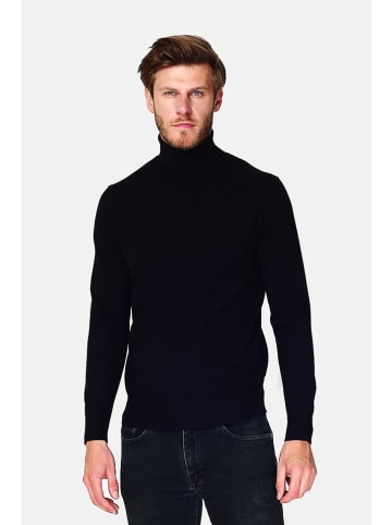 C& Jo Rollkragenpullover in Schwarz