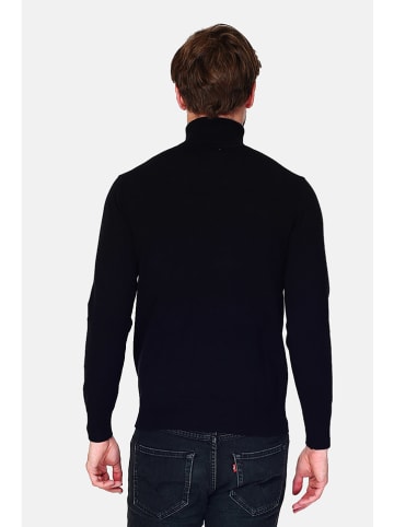 C& Jo Rollkragenpullover in Schwarz
