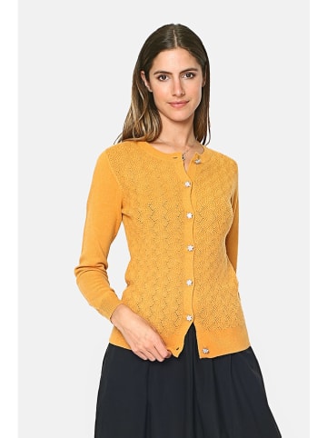 C& Jo Vest geel