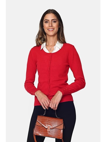 C& Jo Cardigan in Rot