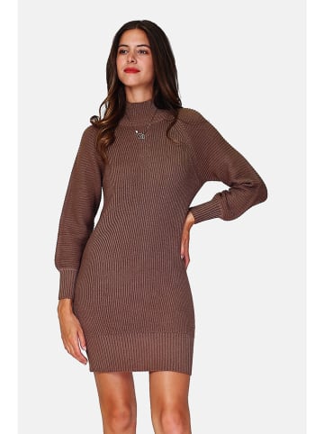 C& Jo Strickkleid in Braun