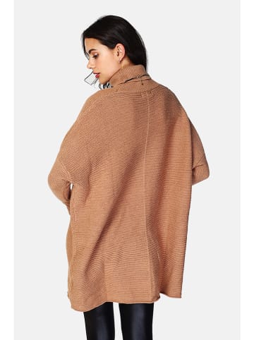 C& Jo Gebreide jurk camel