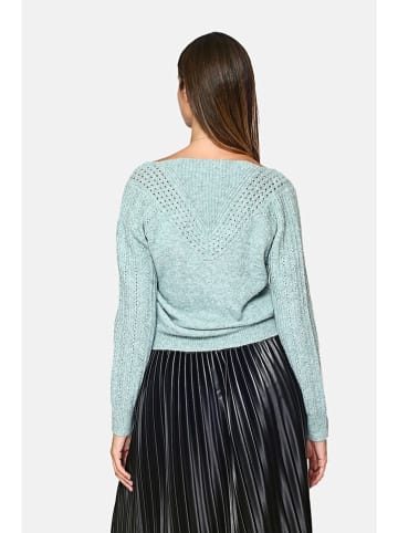 C& Jo Sweter w kolorze jasnozielonym