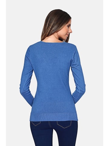 C& Jo Pullover in Blau